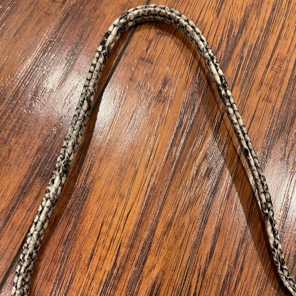 NEW snakeskin clutch - Picture 6 of 10